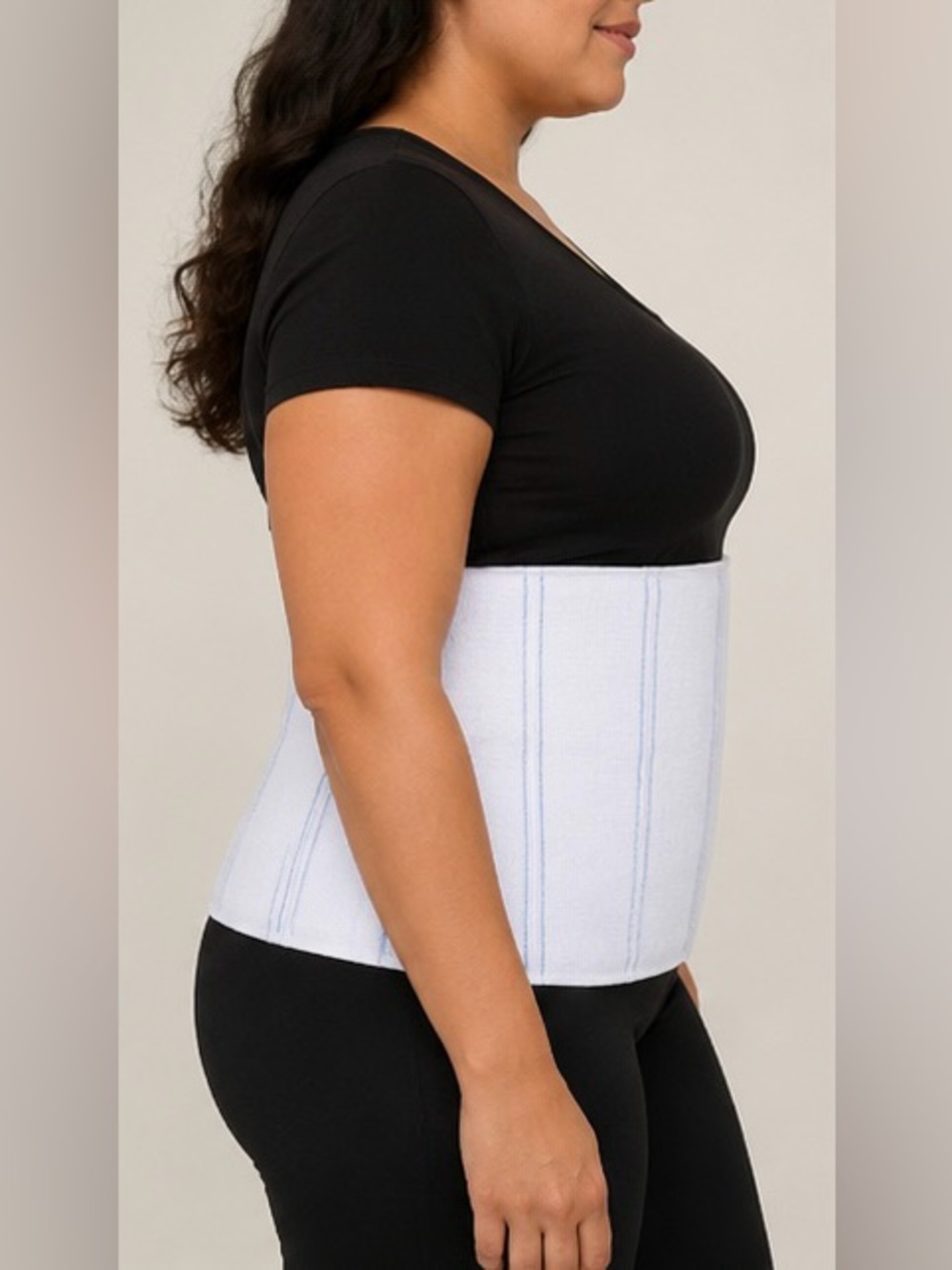 Bariatric Abdominal Binder 2X New Waist Support Compression Belt - Picture 2 of 6